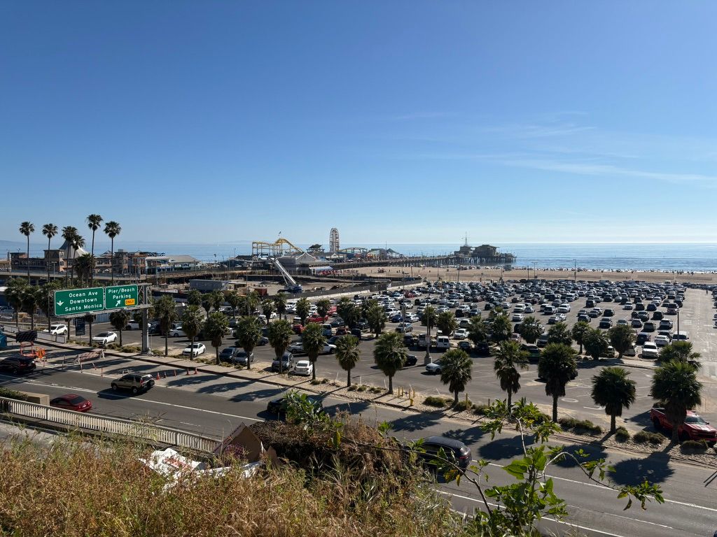 beach and pier