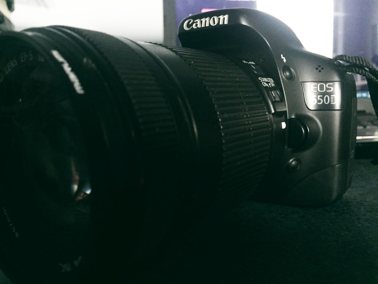 My father's Canon EOS550D