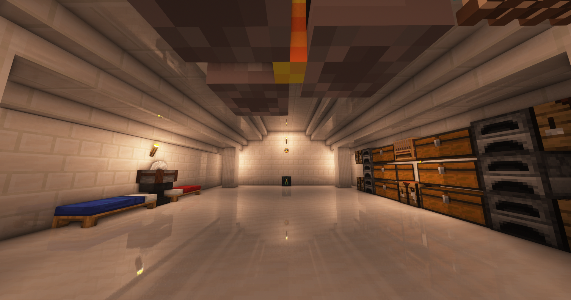 A pristine interior that reflects.