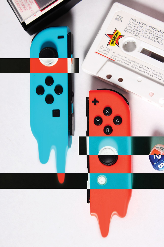 glitched image