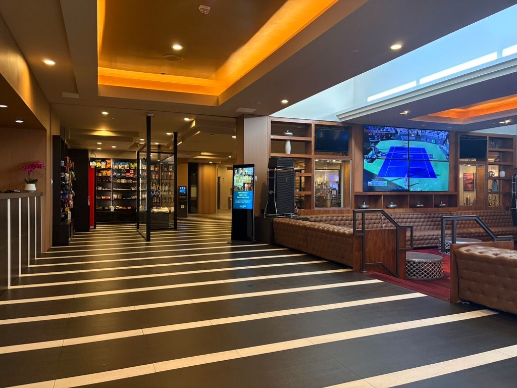 hotel lobby