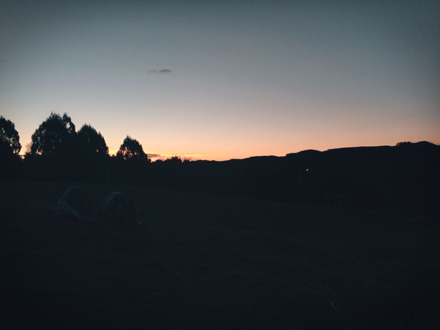 twilight sky